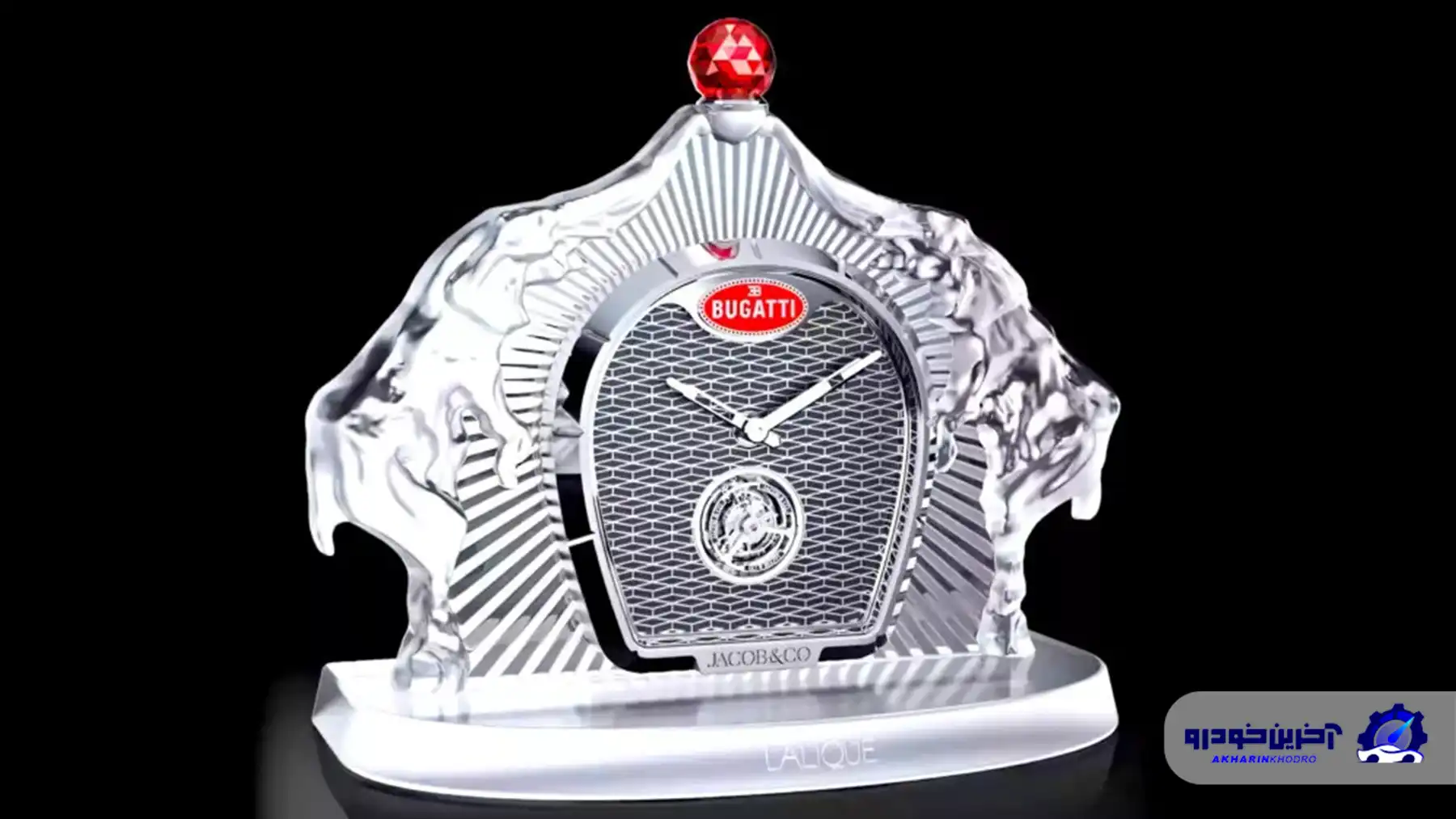 ساعت رومیزی بوگاتی کلندر معرفی شد ؛ شاهکاری با قیمت ۲۰ میلیارد تومان