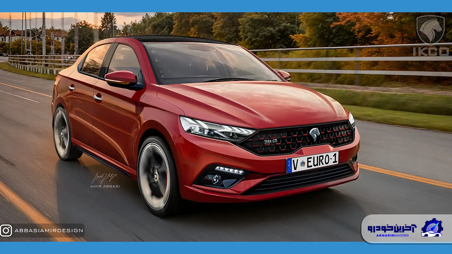 تارا جی تی ؛ فیس لیفت رندر آخرین خودرو